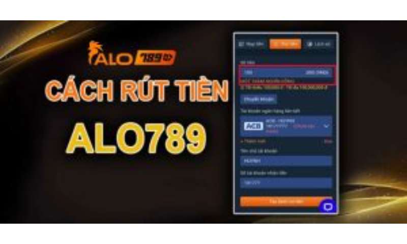 Phương pháp rút tiền alo789 thông qua ví điện tử
